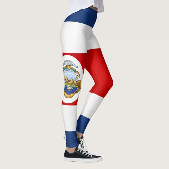 Leggings Drapeau cool Costa Rica (Droite)