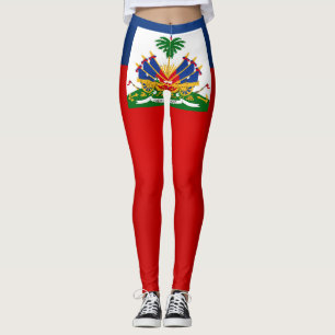 Leggings Drapeau Cool de Haïti