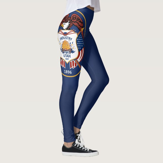 Leggings Drapeau cool De L'Utah (Droite)