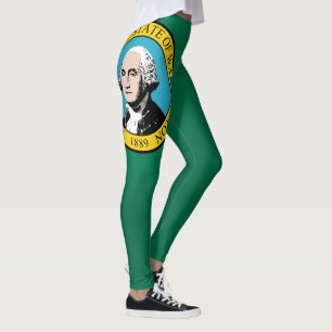 Leggings Drapeau Cool De Washington