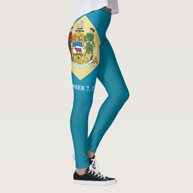 Leggings Drapeau Cool Du Delaware (Droite)