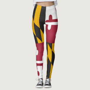 Leggings Drapeau Cool Du Maryland