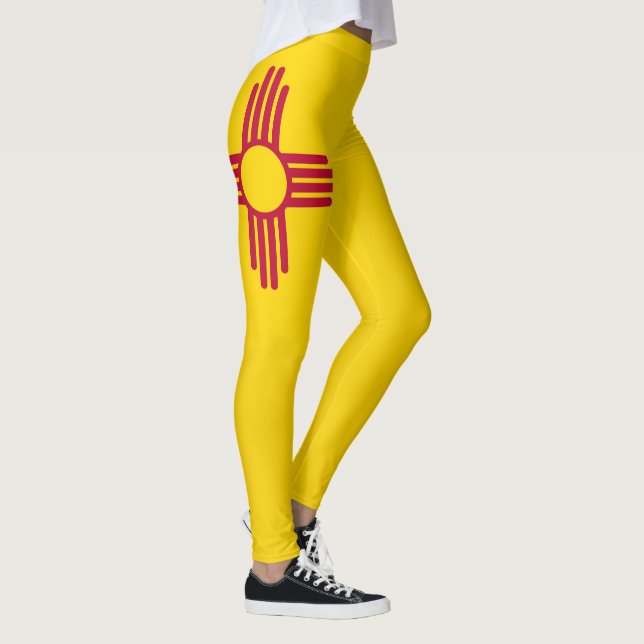 Leggings Drapeau Cool Du Nouveau-Mexique (Droite)