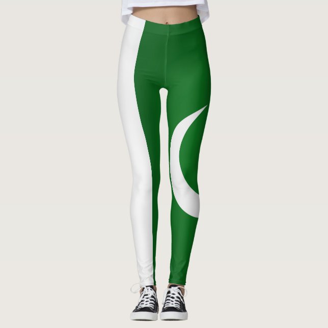 Leggings Drapeau cool Pakistan (Devant)