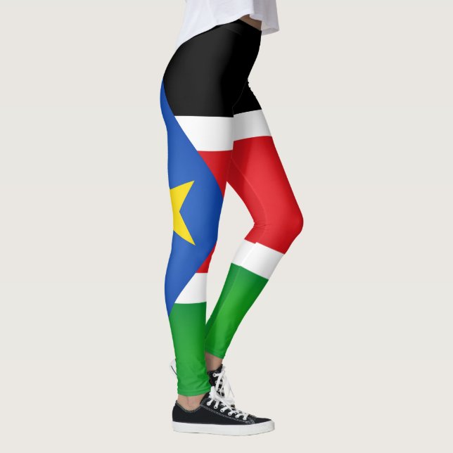 Leggings Drapeau Cool Sud-Soudan (Droite)