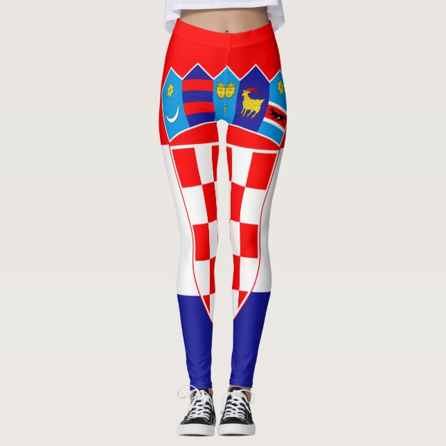 Leggings Drapeau croate (Devant)