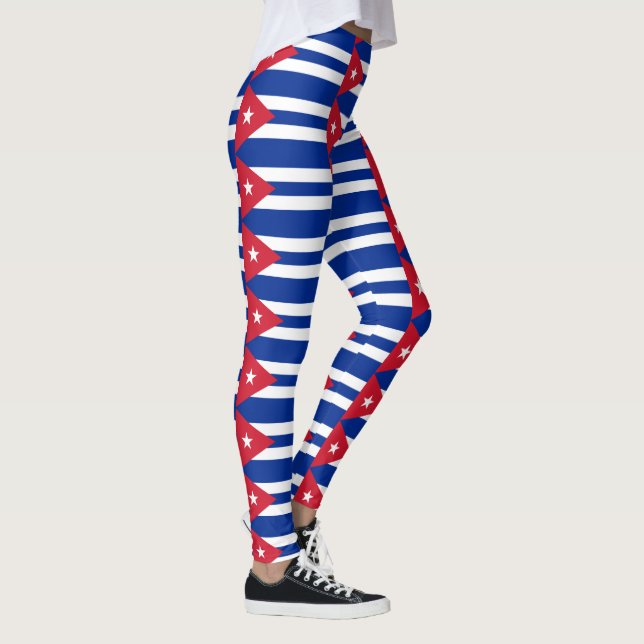 Leggings Drapeau cubain (Droite)