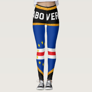 Leggings Drapeau de Cabo Verde