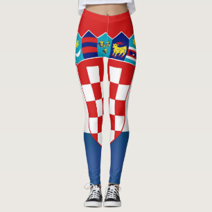 Leggings Drapeau de Croatie Cool