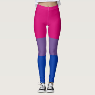 Leggings Drapeau de fierté bisexuel