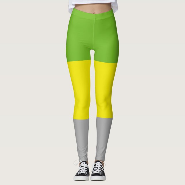 Leggings Drapeau de fierté lithromantique (Devant)