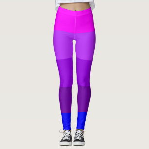 Leggings Drapeau de fierté transgenre alternatif