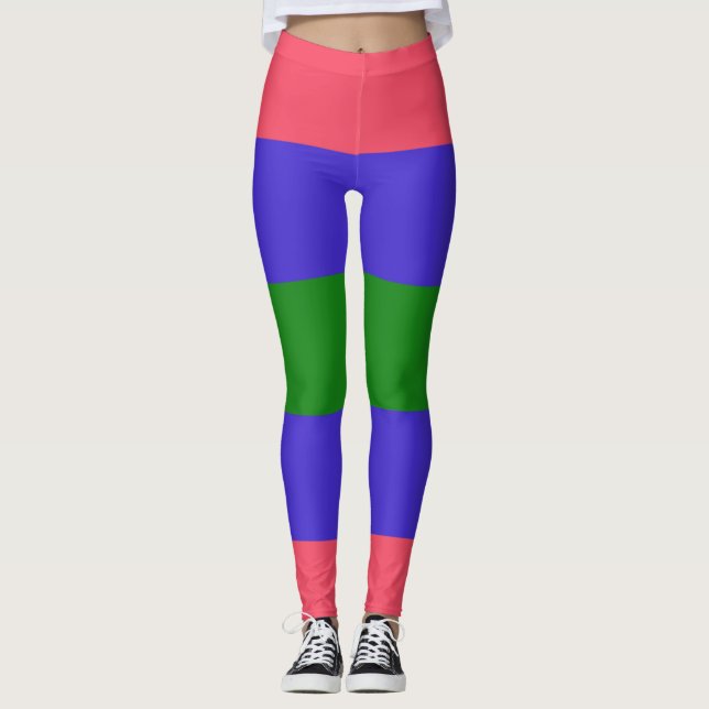 Leggings Drapeau de fierté trigender (Devant)
