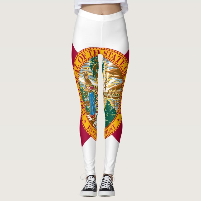 Leggings Drapeau de Floride (Devant)