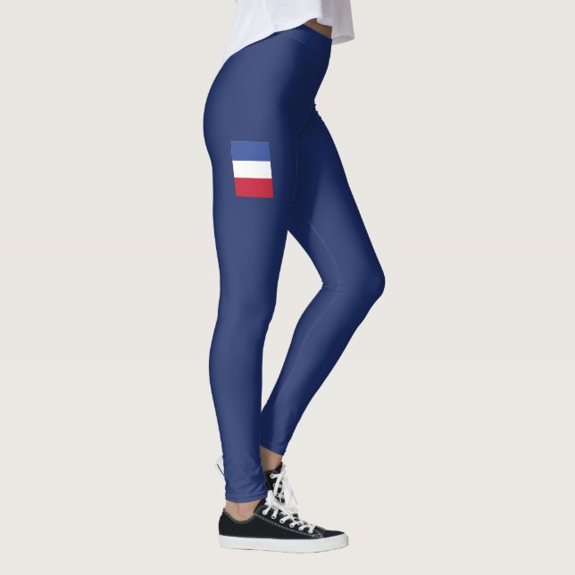 Leggings Drapeau de France (Droite)