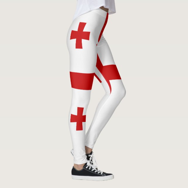Leggings Drapeau de Géorgie cool (Droite)