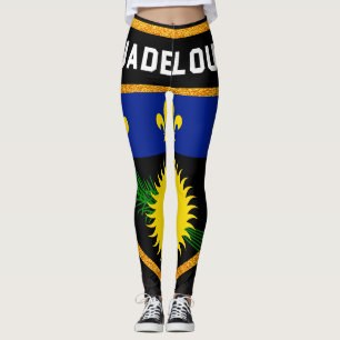 Leggings Drapeau de Guadeloupe
