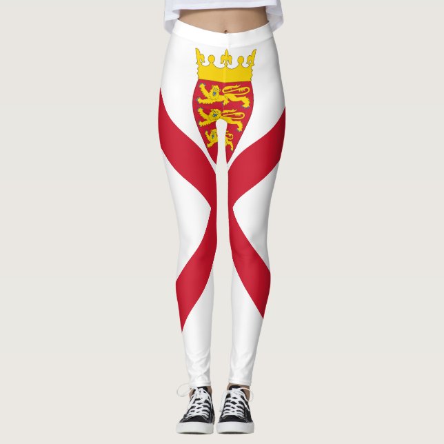 Leggings Drapeau de Jersey (Devant)