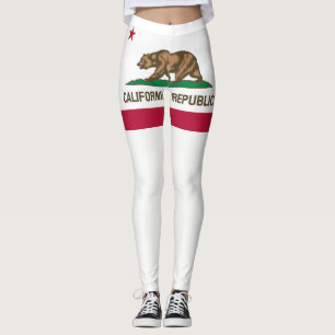 Leggings Drapeau de la Californie