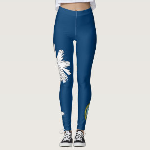 Leggings Drapeau de la Caroline du Sud