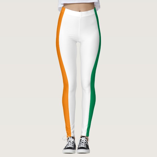 Leggings Drapeau de la Côte d'Ivoire (Devant)