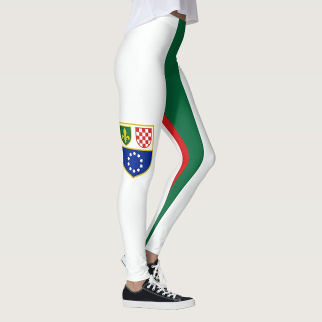 Leggings Drapeau de la Fédération de Bosnie-Herzégovine (Droite)
