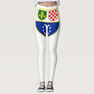 Leggings Drapeau de la Fédération de Bosnie-Herzégovine