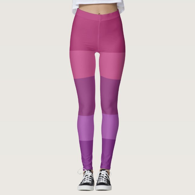 Leggings Drapeau de la fierté Aceflux (Devant)
