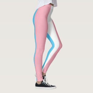 Leggings Drapeau de la fierté transgenre - Arc en ciel LGBT