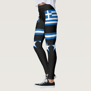 Leggings Drapeau de la Grèce