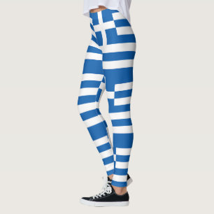 Leggings Drapeau de la Grèce