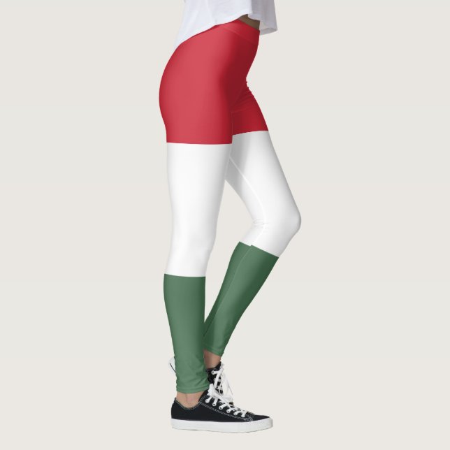 Leggings Drapeau de la Hongrie (Droite)