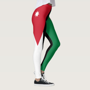 Leggings Drapeau de la Jordanie
