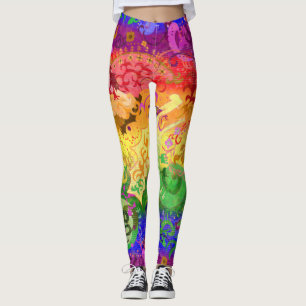 Leggings Drapeau de la Reine Pride de l'Imaginaire du serpe