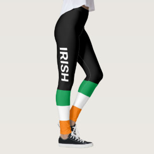 Leggings Drapeau de la Saint Patrick de l'Irlande Légendes