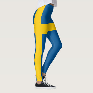 Leggings Drapeau de la Suède