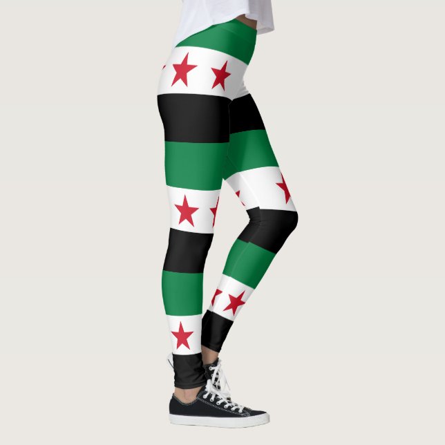Leggings Drapeau de la Syrie (Droite)