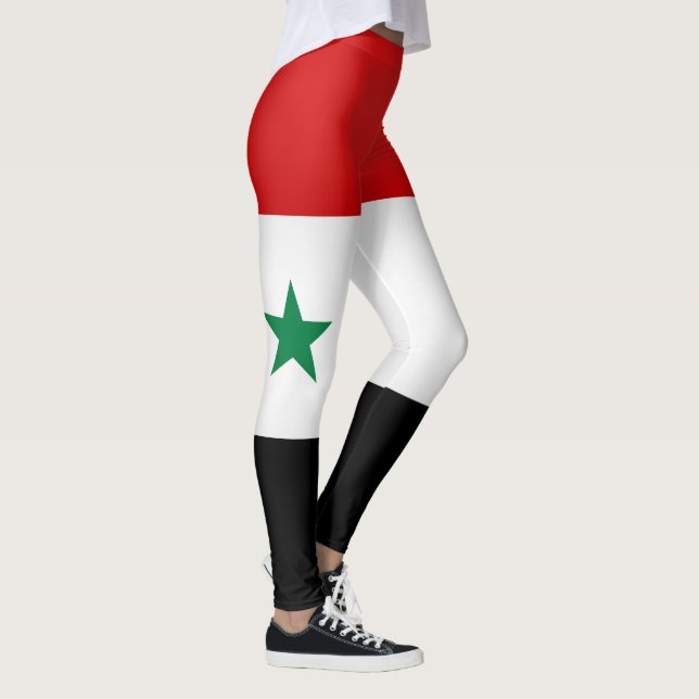 Leggings Drapeau de la Syrie Cool (Droite)