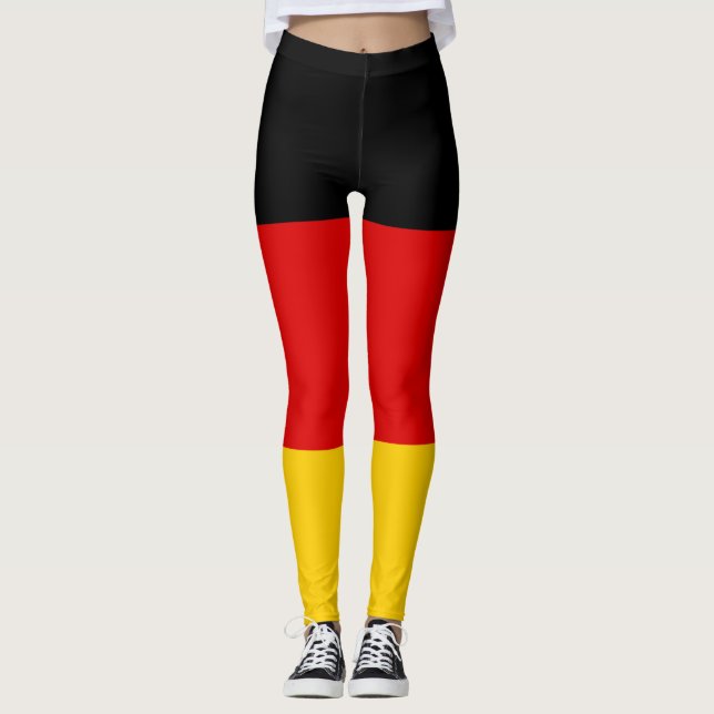 Leggings Drapeau de l'Allemagne - Deutschland (Devant)