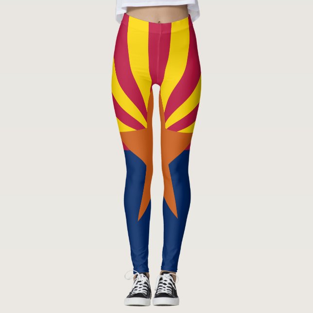 Leggings Drapeau de l'Arizona (Devant)