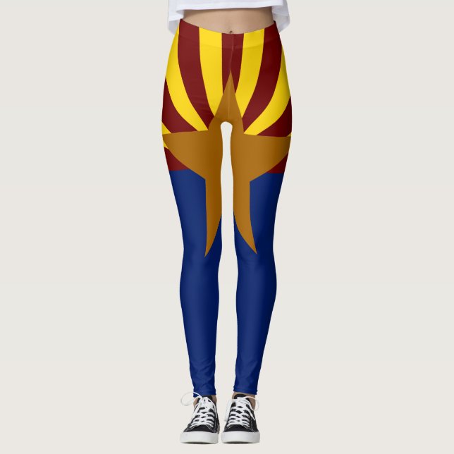 Leggings Drapeau de l'Arizona (Devant)