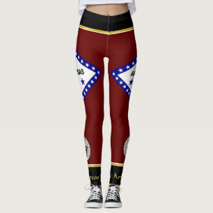 Leggings Drapeau de l'Arkansas