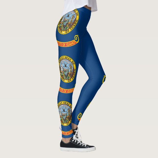 Leggings Drapeau de l'État de l'Idaho (Droite)