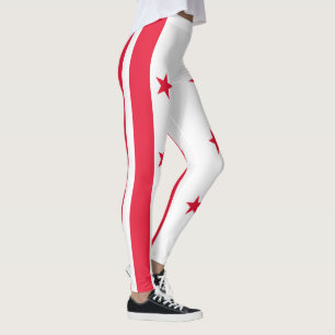 Leggings Drapeau de l'État de Washington DC
