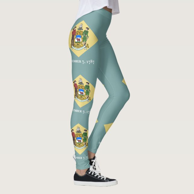 Leggings Drapeau de l'État du Delaware (Droite)