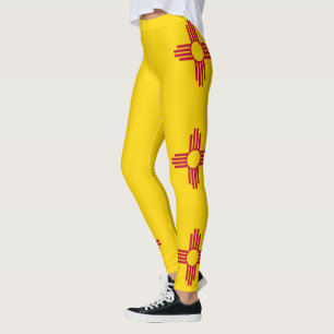 Leggings Drapeau de l'État du Nouveau-Mexique