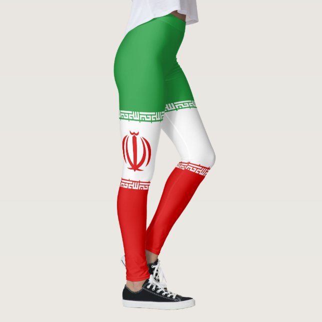 Leggings Drapeau de l'Iran (Droite)