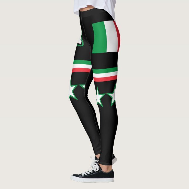 Leggings Drapeau de l'Italie (Gauche)