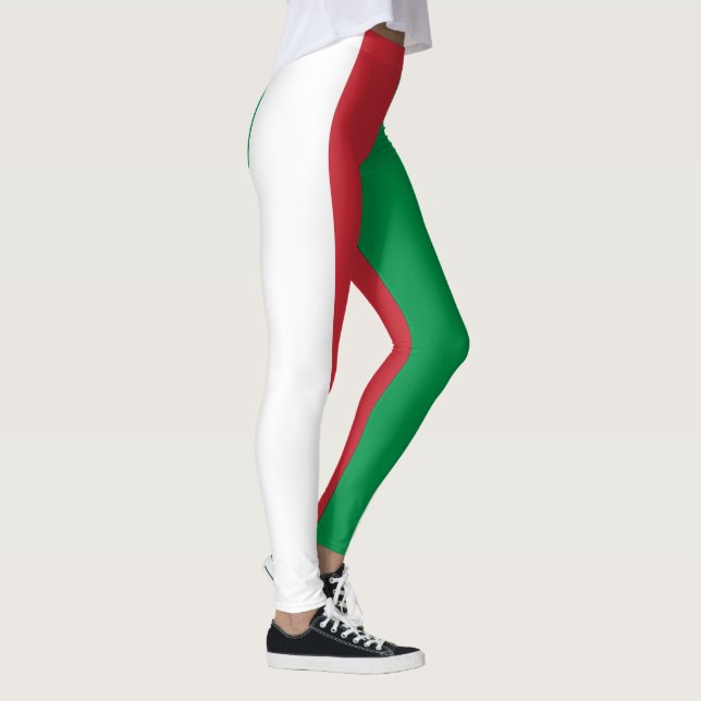 Leggings Drapeau de l'Italie (Droite)