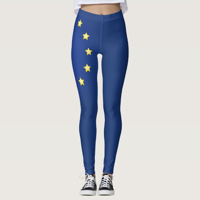 Leggings Drapeau de l'Union européenne cool (Devant)